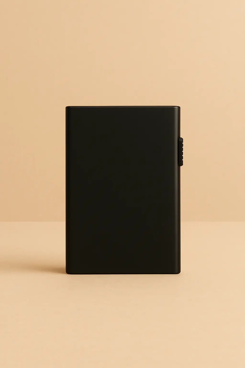 porte carte RFID métal Asahi 朝日 sécurisé minimaliste in Noir 
