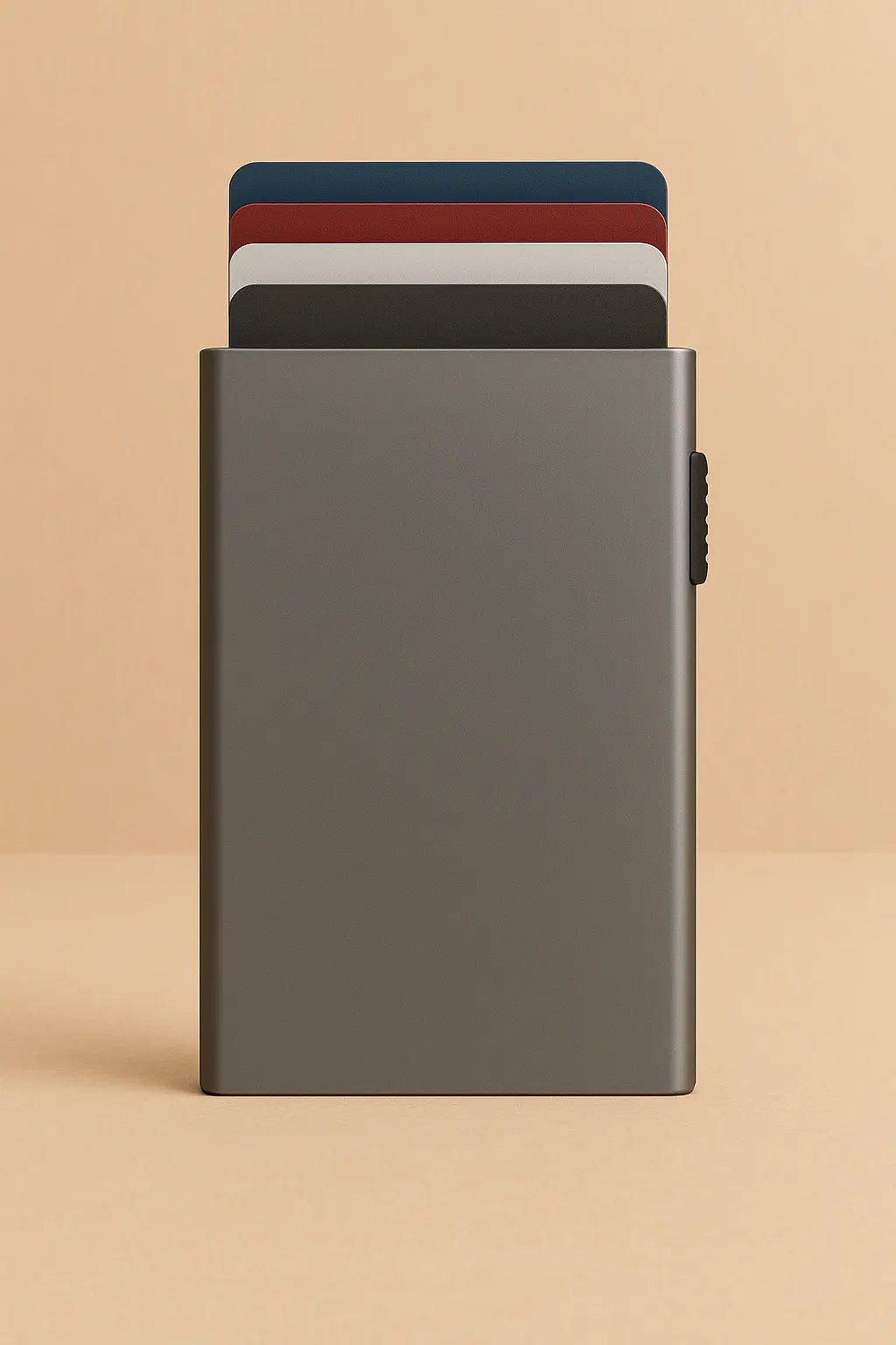Yūgen porte carte MagSafe cuir magnétique pour iPhone in Gris