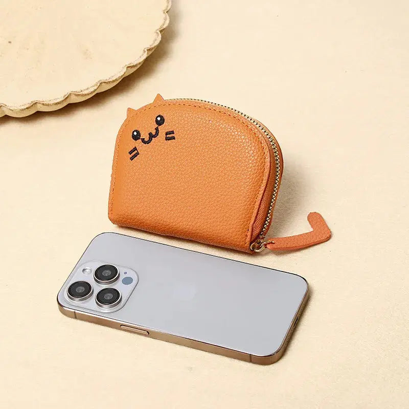 portefeuille compact femme cuir PU pratique HANA